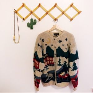 VINTAGE | Eddie Bauer Ugly Christmas Sweater
